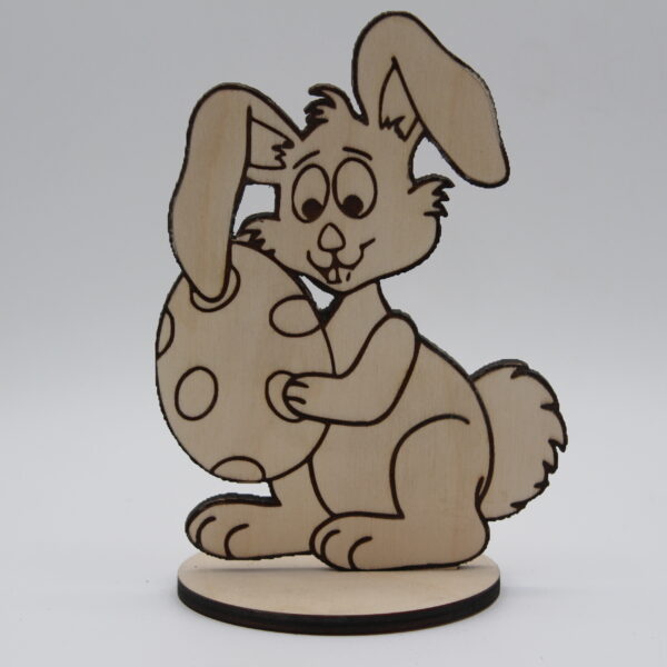 lapin de pâques à peindre